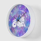 山羊座ヤギ星座スターズネーム誕生日 壁時計 (傾斜)