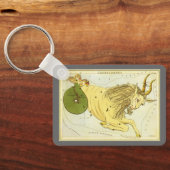 山羊座ヴィンテージコンステレーション、ウラニア鏡 キーホルダー (裏面)