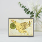 山羊座ヴィンテージコンステレーション、ウラニア鏡 ポストカード (スタンド正面)