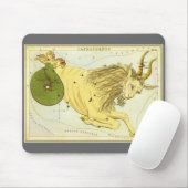 山羊座ヴィンテージコンステレーション、ウラニア鏡 マウスパッド (マウス)