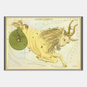 山羊座ヴィンテージコンステレーション、ウラニア鏡 ラッピングペーパーシート (正面)