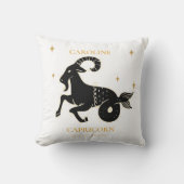 山羊座占星術の〔占星術の〕十二宮図名ギフト クッション (正面)