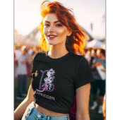 山羊座占星術カラフルの女性記号 Tシャツ