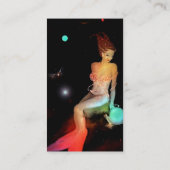 山羊座及び水晶球 名刺 (裏面)