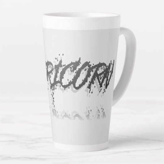 山羊座反射 カフェラテマグ (右アングル)