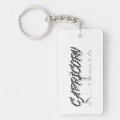 山羊座反射 キーホルダー (正面)