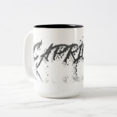 山羊座反射 ツートーンマグカップ (正面左)