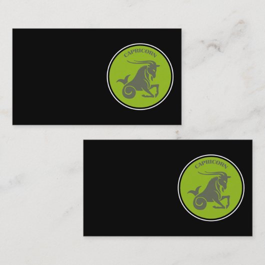 山羊座名刺 名刺 (正面/裏面)