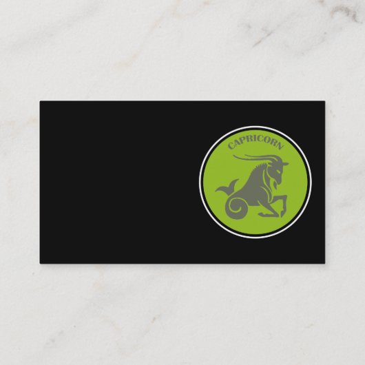 山羊座名刺 名刺 (裏面)