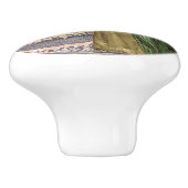 山羊座女性ヤギお洒落おもしろい セラミックノブ (側面)