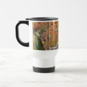 山羊座女性ヤギお洒落おもしろい トラベルマグ (左)