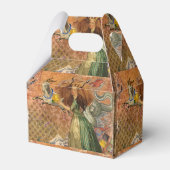 山羊座女性ヤギお洒落おもしろい フェイバーボックス (正面サイド)