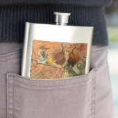 山羊座女性ヤギお洒落おもしろい フラスク (インサイチュ)