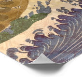 山羊座女性ヤギお洒落おもしろい ポスター (角)