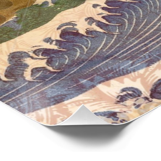 山羊座女性ヤギお洒落おもしろい ポスター (コーナー)