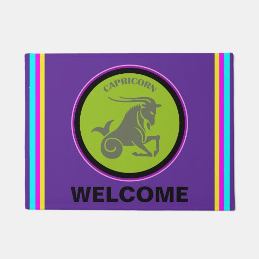 山羊座形式 ドアマット (正面)