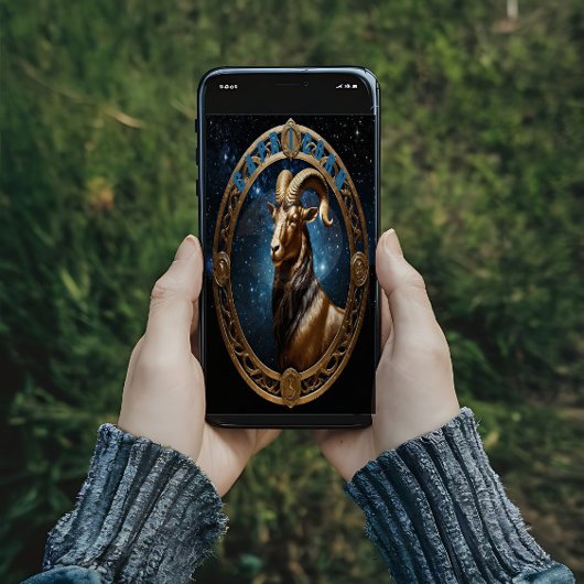 山羊座星占い徴候 ポスター