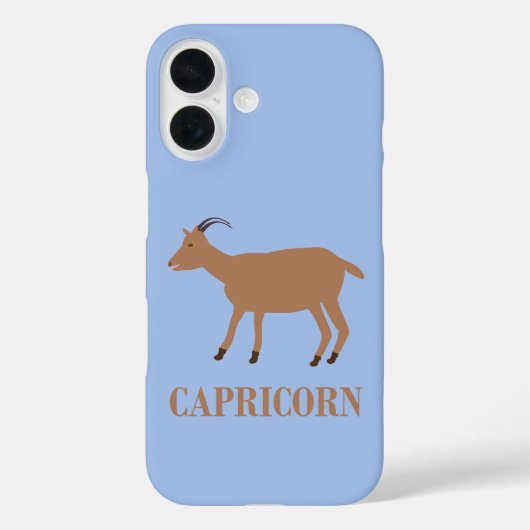 山羊座星印ヤギ Case-Mate iPhoneケース (裏面)