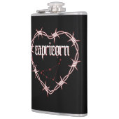 山羊座星座ゴシックダーク天エギー フラスク (左)
