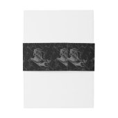 山羊座星座ヘベリアス1690オンブラック 招待状ベリーバンド (裏面例)