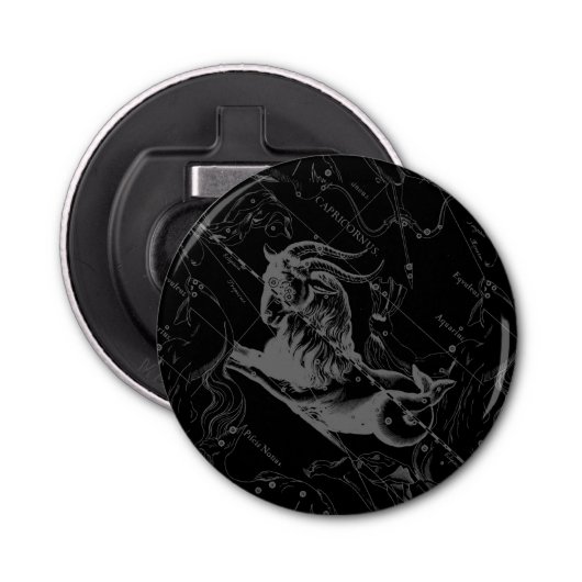 山羊座星座ヘベリアス1690オンブラック 栓抜き (正面)