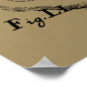 山羊座星座ヘベリアス1690上のタウペ ポスター (角)