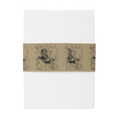 山羊座星座ヘベリアス1690上のタウペ 招待状ベリーバンド (裏面例)