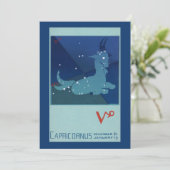 山羊座星座、ヴィンテージ〔占星術の〕十二宮図、占星術 (スタンド正面)