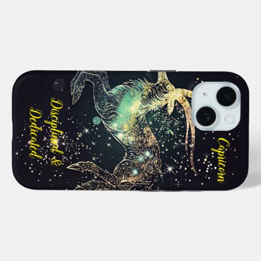 山羊座星徴候 Case-Mate iPhoneケース (裏面 (横))