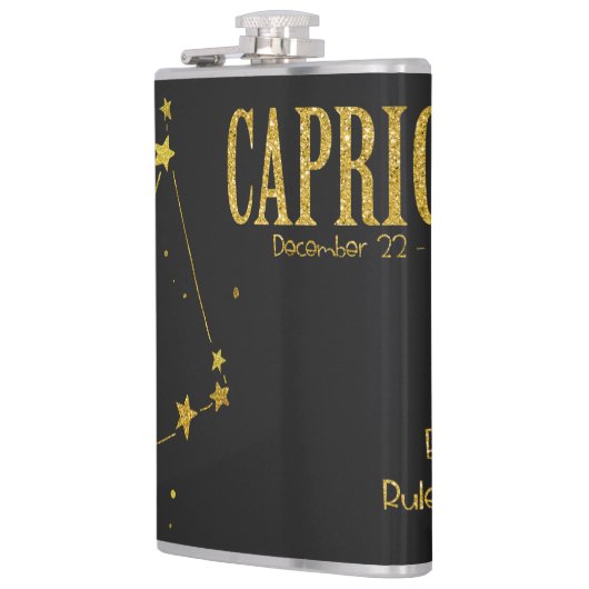 山羊座星記号 フラスク (左)