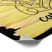 山羊座星記号 ポスター (角)