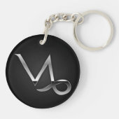 山羊座標識 キーホルダー (裏面)