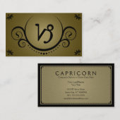 山羊座洗練 名刺 (正面/裏面)