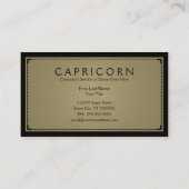 山羊座洗練 名刺 (裏面)