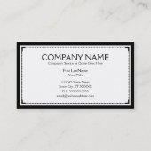 山羊座洗練 名刺 (裏面)