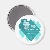 山羊座磁石 マグネット (正面/裏面)