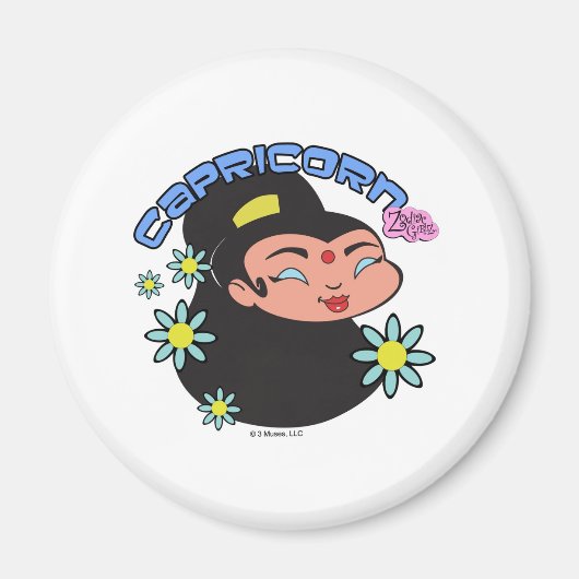 山羊座磁石 マグネット (正面)