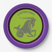 山羊座紙プレート ペーパープレート (正面)