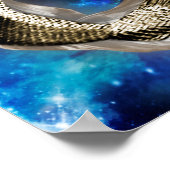 山羊座金ゴールド特性 ポスター (角)