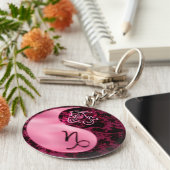 山羊座陰陽 キーホルダー (側面)