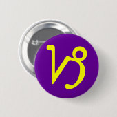 山羊座黄道徴候 缶バッジ (正面&裏面)