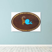 山羊座208 キャンバスプリント (インサイチュ (ウッドフロア))