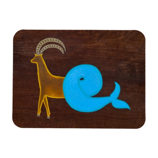 山羊座208 マグネット (横)