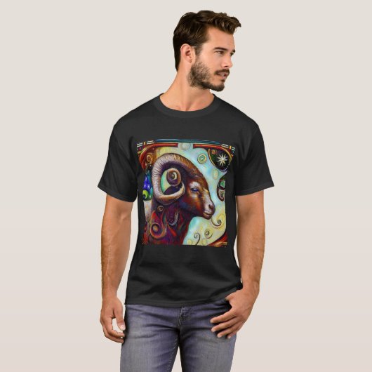 山羊座4 Tシャツ (正面フル)
