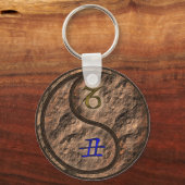 山羊座&アースオックス キーホルダー (正面)