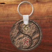 山羊座&アースタイガー キーホルダー (裏面)