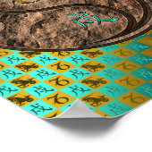 山羊座&アースドッグ ポスター (角)