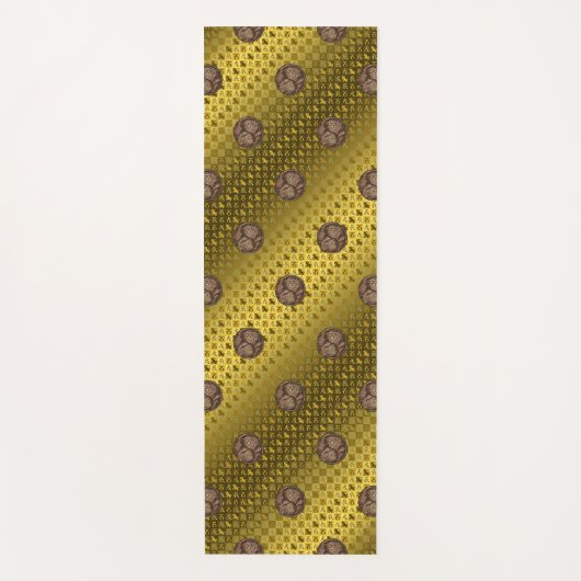 山羊座&アースドラゴン ヨガマット (正面)