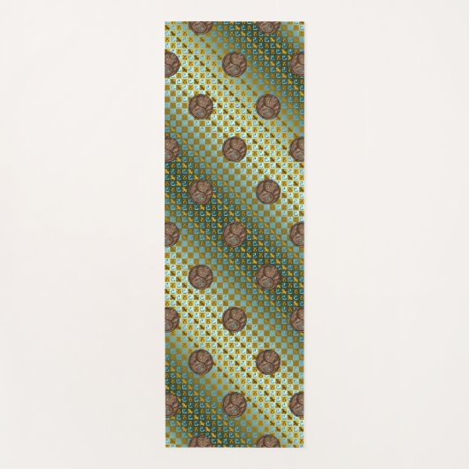 山羊座&アースネーク ヨガマット (正面)