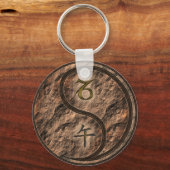 山羊座&アースホース キーホルダー (正面)